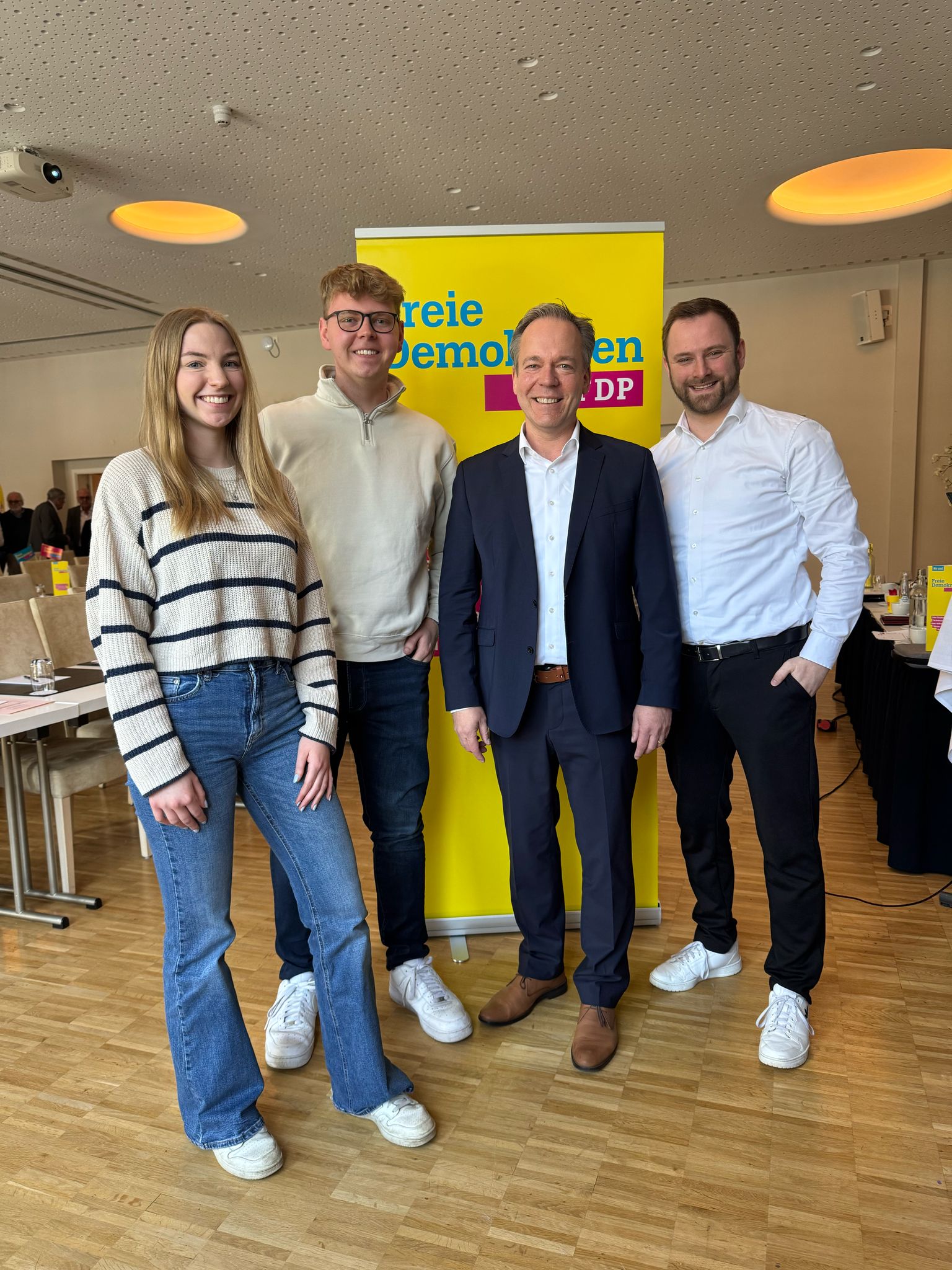 Klaus Grootens und die Jungen Liberalen