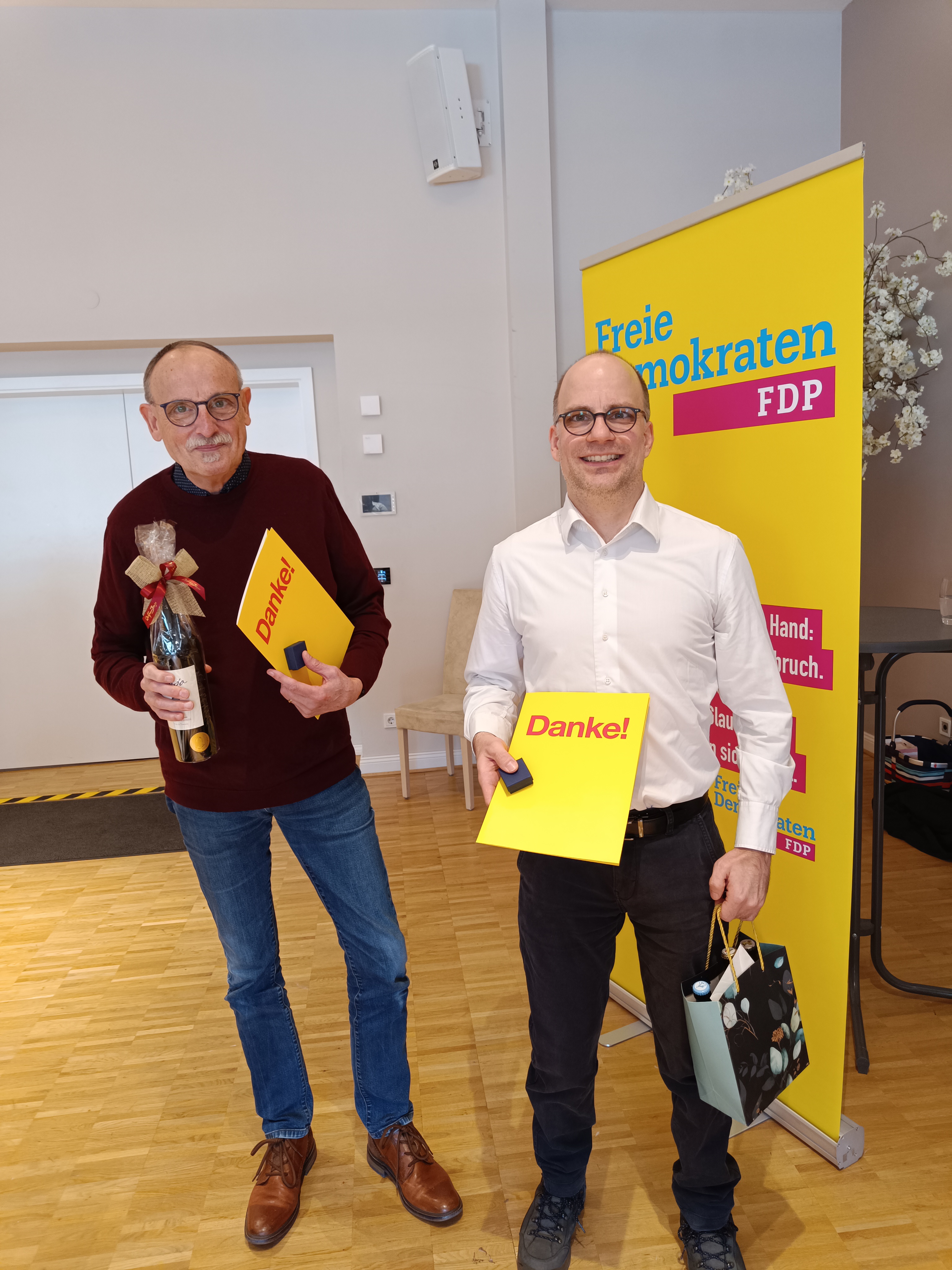Die Geehrten - Detlef Baldamus und Christopher Skerka