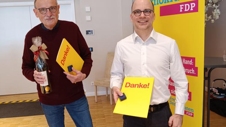 Die Geehrten - Detlef Baldamus und Christopher Skerka